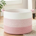 Woven straw baskets